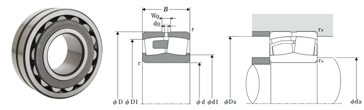 NTN 22326UAVS2 - Spherical Roller Bearing For Shaker Screen