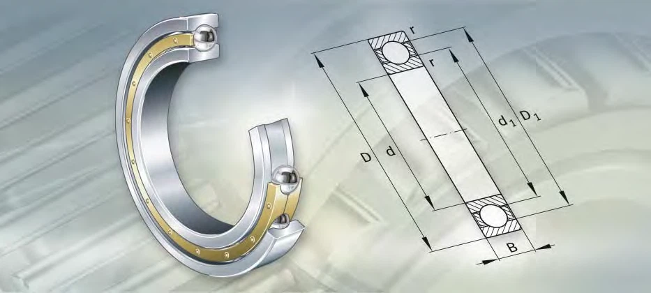 160/750-M Single Row Deep Groove Ball Bearings